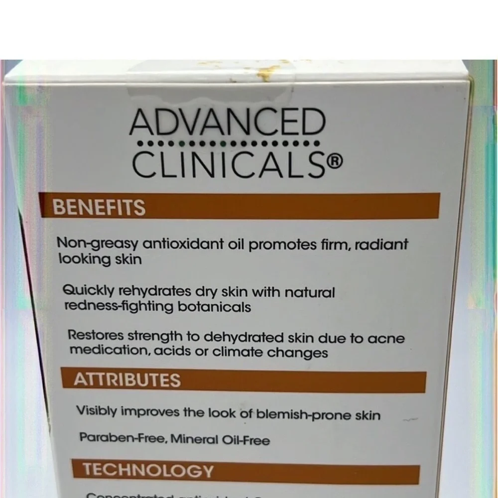 Advanced Clinicals turmeric oil, 1.8 fluid ounces New in Box